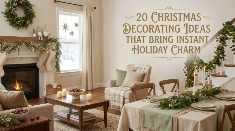 20 Christmas Decorating Ideas That Bring Instant Holiday Charm