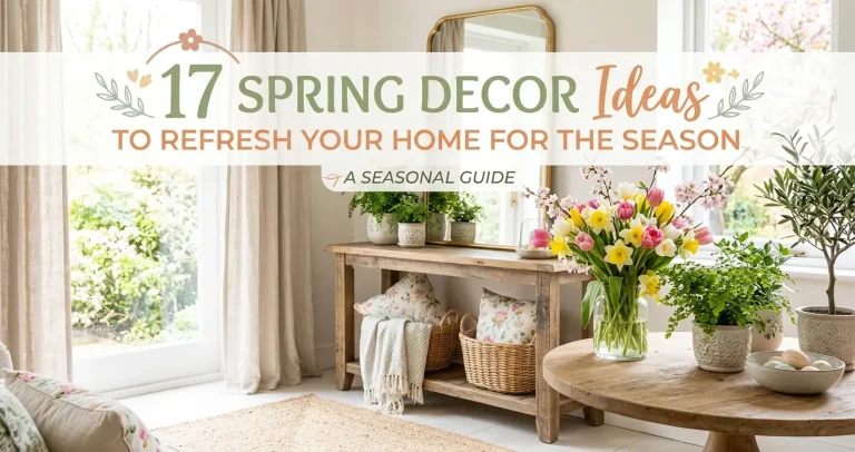 17 Spring Decor Ideas to Refresh Your Home for the Season